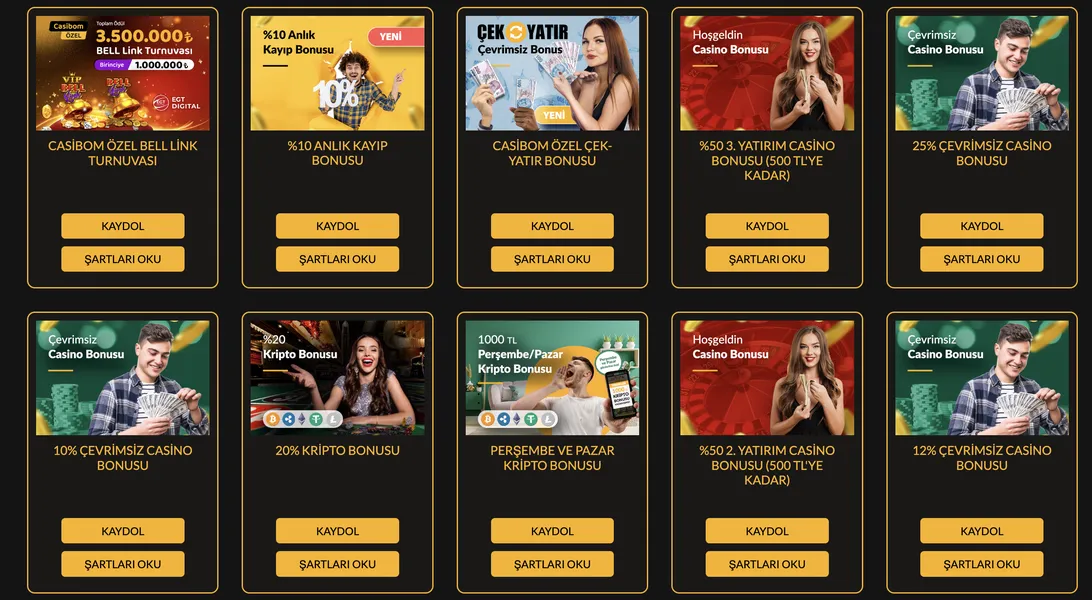 Casibom Bonusları ve Kampanyaları